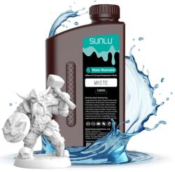 Sunlu Uv Gyanta Sunlu Vízzel Mosható Fehér 1kg 1l 3D Nyomtatóhoz