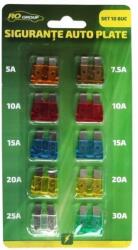 Ro Group Set 10 sigurante auto plate RoGroup, 12V