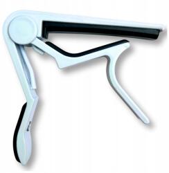 Kazoo Polska Kapodaster Pro fehér fém alumínium gitár ukulele bendzsó (kapob)