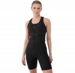 4F Crop top 4F női, gyorsan száradó, fekete, méret S ideális edzésekhez (4FWSS25TFSLF413-20S-S)