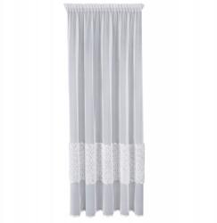 Eurofirany Függöny 140x270 Loris fehér kész szalag Eurofirany (463641)