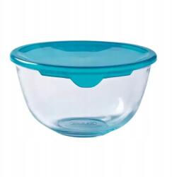 Pyrex Hőálló salátástál kerek fedéllel Pyrex Prep&Store 0, 7L (AWDAJPS3B)