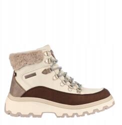 Vertigo Alpes Női hótaposó Aulp Uwish bélelt vízálló téli fekete 39 (UWISH W/WHITE/39)