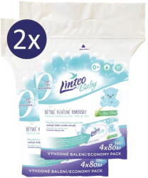 Linteo Baby nedves törlőkendő 8 x 80 db