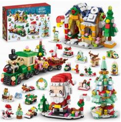 Adventi Naptár 24 Ablakos Építőkockák Gyerekeknek Ajándék (4059072857087)