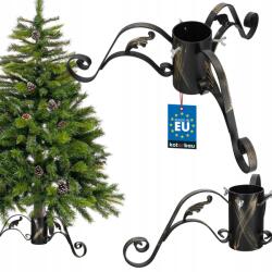 Kotarbau Karácsonyfa Állvány Acél Tállal 100 Mm-es Virágtartó Tartály Karácsonyfa (R478)