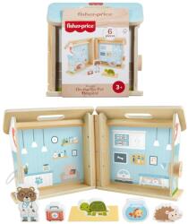 Mattel Set Animal Clinic Portabil JFG07 Lemn FSC 6 Piese (JFG07)