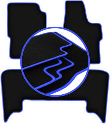 Wielganizator Carlux-blue autós Autószönyegek a következő típushoz: Isuzu Trooper II Suv (1992-2002)