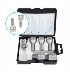 Farad M12x1, 25x28 mm-es lopásgátló csavarok, kúpos, 2 db 17-es kulccsal (E5/E SL 2CH FAPN9WIK)