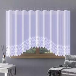 Wisan Gyönyörű jacquard függöny finom elegáns fehér ív Alisma 300x140cm (AWA149F140Ł)