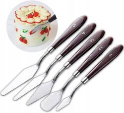  Krém Spatula Sexoxo Rozsdamentes Acél Díszítő Spatula 5PACK (B25DS6B14S)