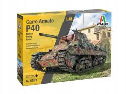 Italeri Makett készlet tank Prm kiadás 6599 Carro Armato P 40 (1: 35) (6599)