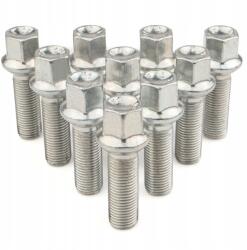 Farad 10 x Hosszú Csavar M14x1.5x37mm Gömb R14 17-es Kulcsnyílás (FF10-SZ2M/S)