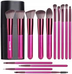 BOTC Smink ecset készlet 14 db-os Smink ecset rózsaszín arany Botc (Makijaż Zestaw)