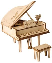 Robotime ROLIFE 3D modell - Zongora lézervágott fából 74db-os TG402
