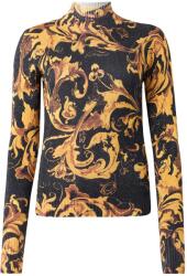 Versace Jeans Couture Top 79Dpm04 Barocco Porcelain 79HAFM04CMN04 g89 black/gold