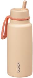 b.box termosz, 1 liter, narancssárga, rozsdamentes acél, szívószállal (BB501520)