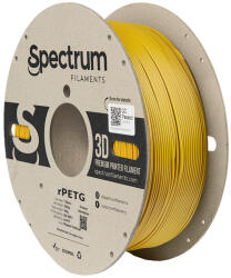 Spectrum Filament Spectrum rPET-G 1, 75mm Signal Yellow Sárga 1kg (5903175653864)