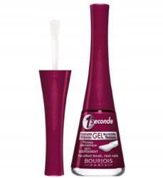Bourjois 1 Seconde Gel Silicone Texture körömlakk 12 Rouge Obscur (353120)