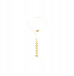 Colibra Gyönyörű finom nyaklánc nyakörv szívecskékkel C22/JES/162AU Ajándék (5904238843048)