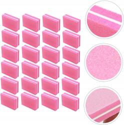 100 darabos mini körömlakk blokkok, 100/180-as szemcseméretű polírozók manikűrhöz (BTZONE)