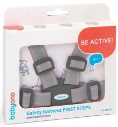 BabyOno gyalogló heveder szürke és ezüst árnyalatok (070/04)