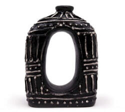 Cotomag Vaza Ovala Neagra 23 cm