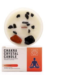 Cotomag Lumanare cu Cristale - Chakra Radacina