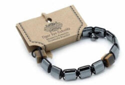 Cotomag Bratara Hematit Magnetic -Ochi de Tigru