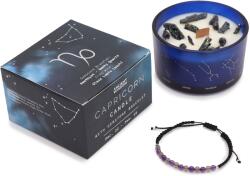 Cotomag Lumanare din Cristal Zodiac cu Bratara cu Pietre Pretioase - Capricorn