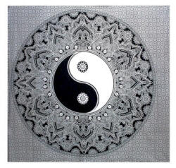 Cotomag Cuvertura de Pat Dubla din Bumbac - Ying & Yang