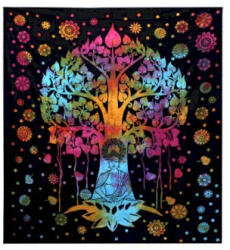 Cotomag Cuvertura de Pat din Bumbac - Arborele Bodhi