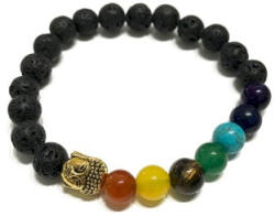 Cotomag Bratara din Piatra de Lava - Buddha Chakra