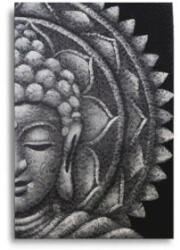Cotomag Tablou Buddha-Mandala Gri 60 x 80 cm