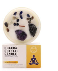 Cotomag Lumanare cu Cristale - Chakra Plexului Solar