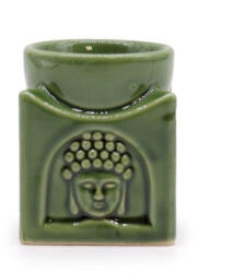 Cotomag Arzator Buddha Verde Kaki pentru Uleiuri Parfumate