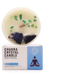 Cotomag Lumanare cu Cristale - Chakra Gatului