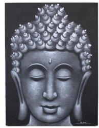 Cotomag Tablou Buddha - Gri 60 x 80 cm