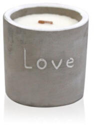 Cotomag Lumanare de Soia Gri - LOVE