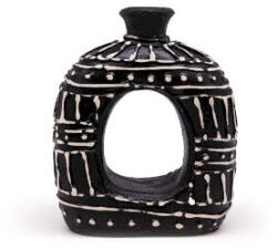 Cotomag Vaza Ovala Neagra 18 cm
