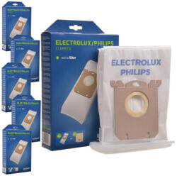  Set 24 Saci Aspirator S-bag WORWO ELMB01K, Sintetici, cu 6 Filtre Motor (TRS1-3910-CS1-N)