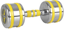 inSPORTline Хромиран дъмбел inSPORTline Yellsteel 9 кг (20839)