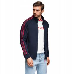 Ombre Férfi cipzáras pulóver magas derékrésszel sötétkék V3 OM-SSZP-0224 méret XL (168969)