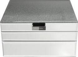 Stackers Cutie de bijuterii Stackers Glass Ombre triplă, grafit (74914)