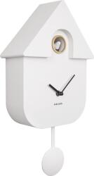 Karlsson Ceas de perete cu cuc Modern Cuckoo alb (KA5768WH)