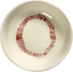 Serax Bol Feast, diametru 7, 5 cm, alb-roșu (XB8921001C) Castron