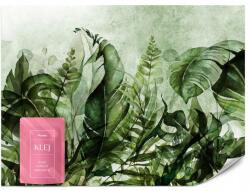 Muralo Fotótapéta Hálószobába, Nappaliba, Tropusi Levelek, Absztrakt Minta, Falkép 368x254 cm (MF-10000371-V8)