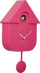 Karlsson Ceas de perete cu cuc Modern Cuckoo roz (KA5768BP)