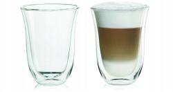 De'Longhi latte pohár, 330ml, 2 db, dupla termofalak, boroszilikát üveg (5513284171)