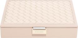 Stackers Cutie de bijuterii Stackers classic, roz deschis, cu capac împletit (76762)